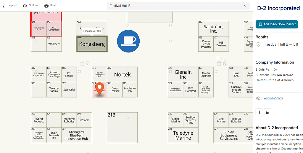 Oceans 2025 Chicago FloorPlan 2
