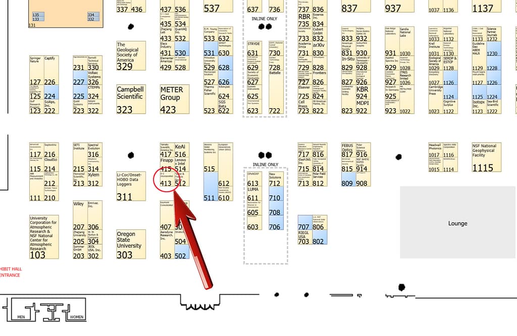 AGU Floorplan D2 Location